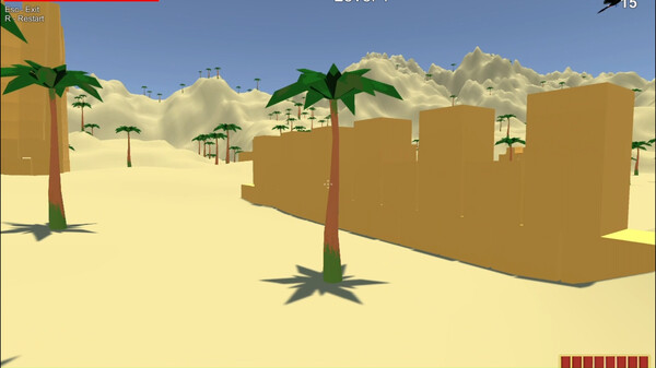 Скриншот из Toucan Rampage: Sandstorm Shooter