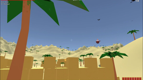 Скриншот из Toucan Rampage: Sandstorm Shooter