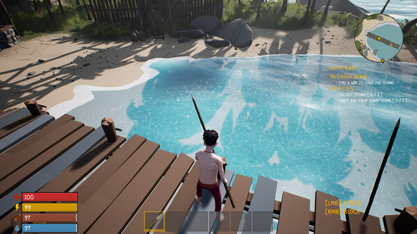 Скриншот из Survival Dead Poly Wooden Spear