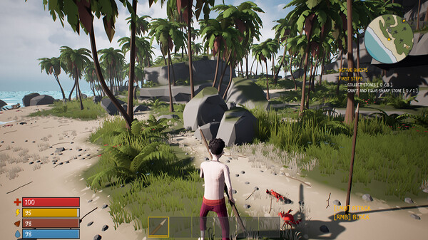 Скриншот из Survival Dead Poly Wooden Spear