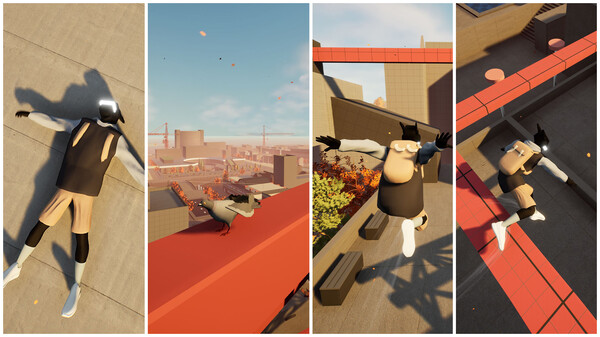 Скриншот из Rooftops & Alleys: The Parkour Game