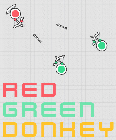 Red Green Donkey