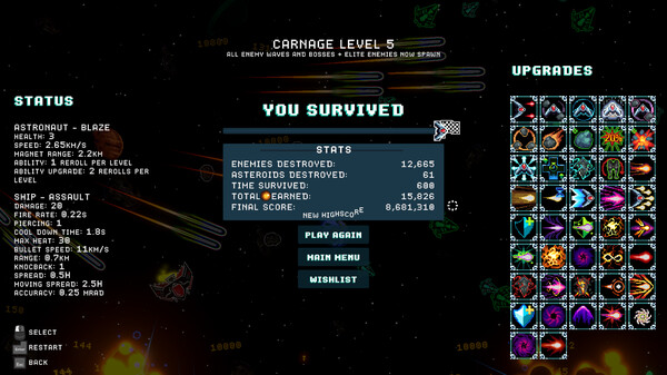 Cosmic Carnage: Prologuefor windows and Linux 1