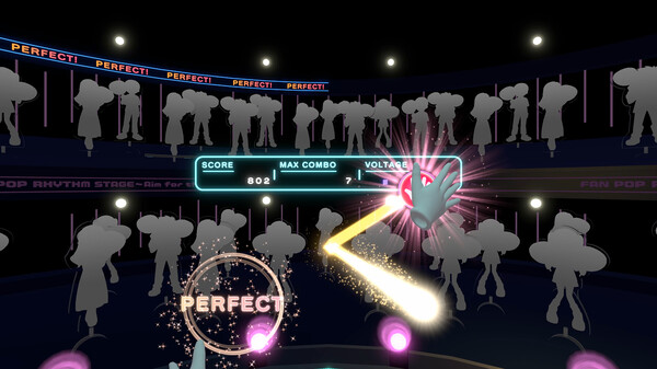 FAN POP RHYTHM STAGE〜Aim for the♡〜 game for Linux 1