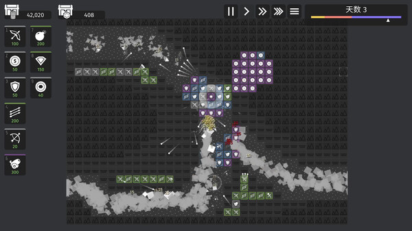 极简塔防 - Minimalist Tower Defense Demo screenshot 2