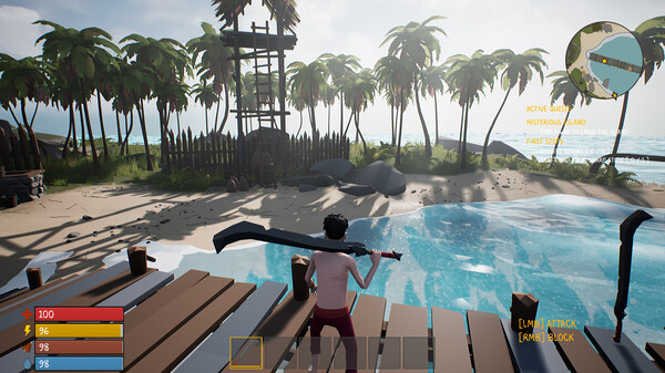 Survival Dead Poly Rough Iron Sword