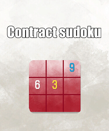 Contract sudoku