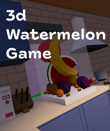 3D Watermelon Game