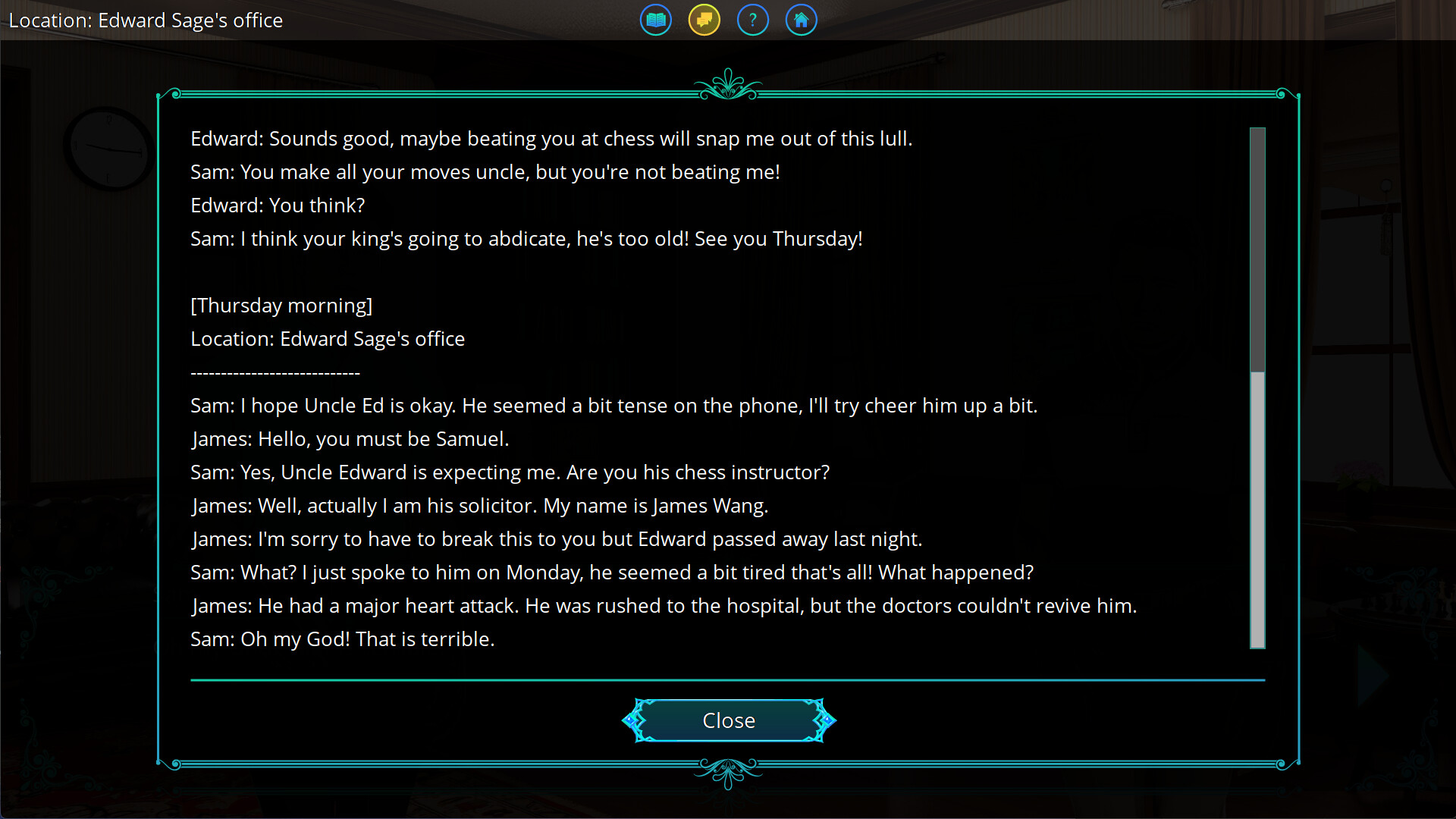 Samuel Sage: The Mystery at Penby Inn Demo #9