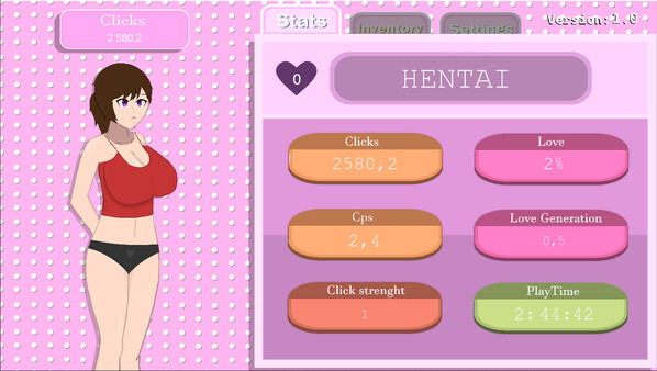 Hentai Clicker game for windows Pc 1