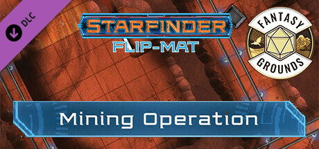 Fantasy Grounds - Starfinder RPG - Starfinder Flip-Mat - Mining Operation