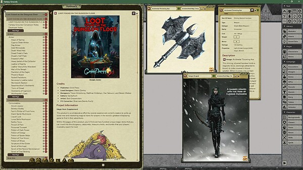 Fantasy Grounds - Loot Found on the Dungeon Floor