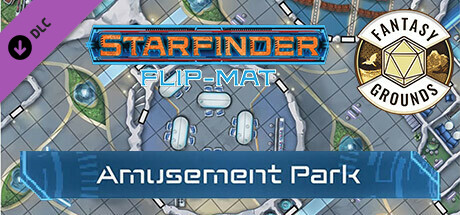 Fantasy Grounds - Starfinder RPG - Starfinder Flip-Mat - Amusement Park