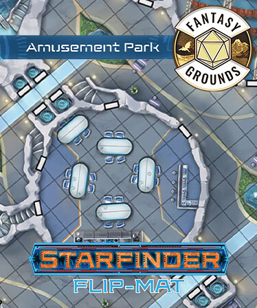 Fantasy Grounds - Starfinder RPG - Starfinder Flip-Mat - Amusement Park