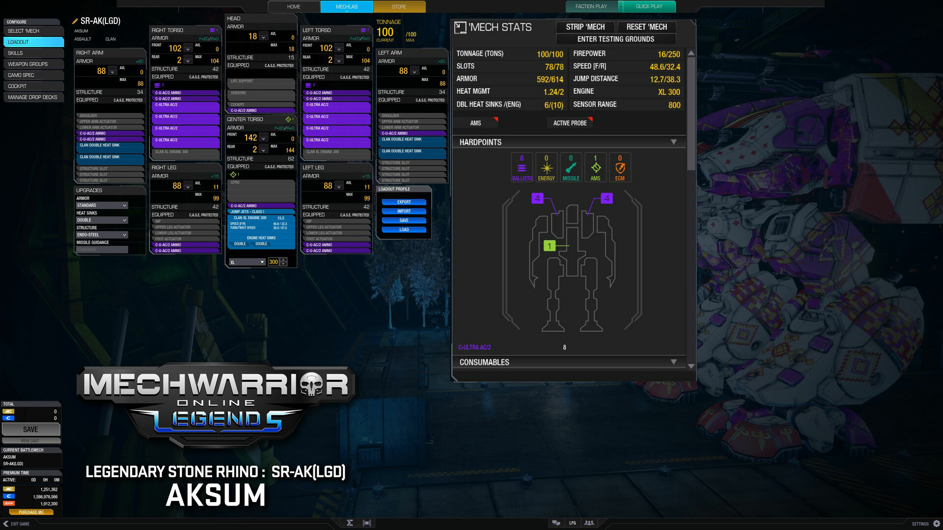 MechWarrior Online™ - Aksum Legendary Mech Pack #3