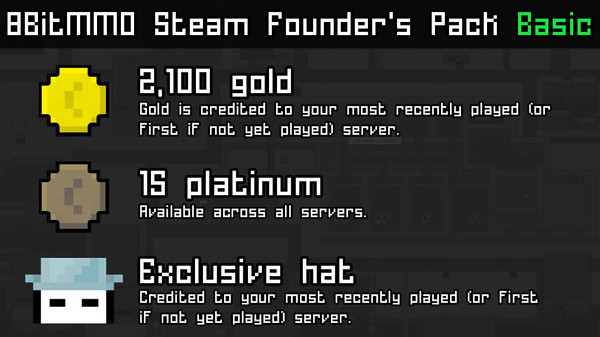 8BitMMO - Steam Founder's Pack Basic