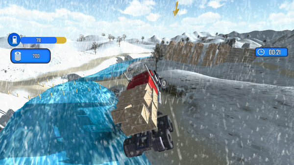 Скриншот из Truck Offroad Sim