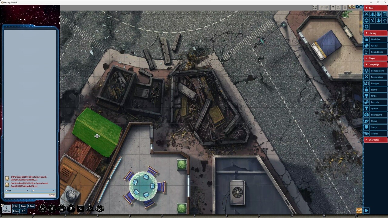 Fantasy Grounds - Starfinder RPG - Starfinder Flip-Mat - Enormous Battlefield #3