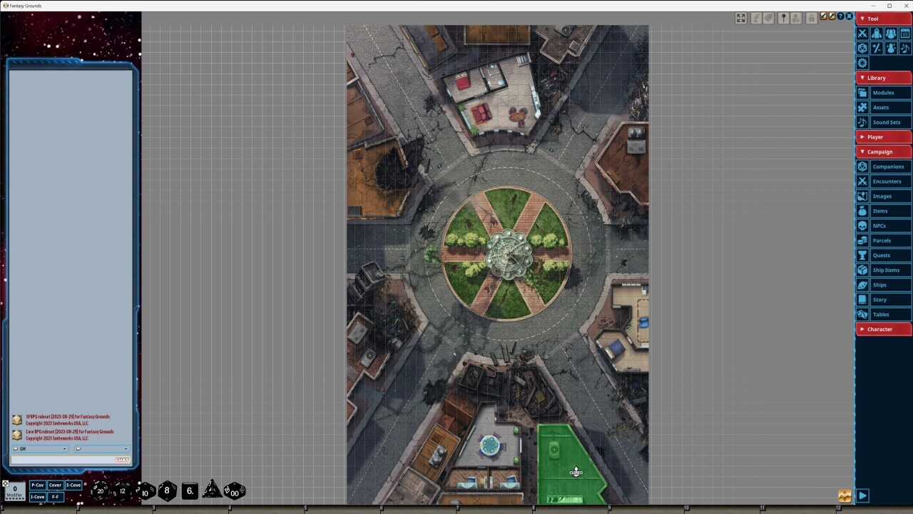 Fantasy Grounds - Starfinder RPG - Starfinder Flip-Mat - Enormous Battlefield #2