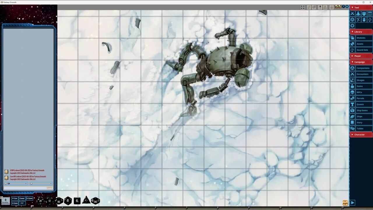 Fantasy Grounds - Starfinder RPG - Starfinder Flip-Mat - Enormous Battlefield #5