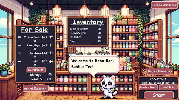 Boba Bar: Bubble Tea Tycoon Demo screenshot 3