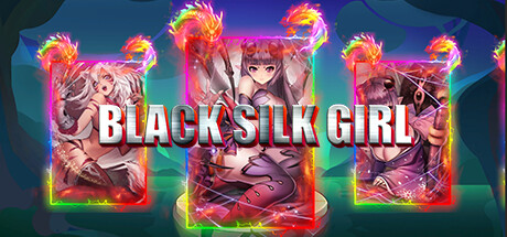 Black silk girl Cover Image