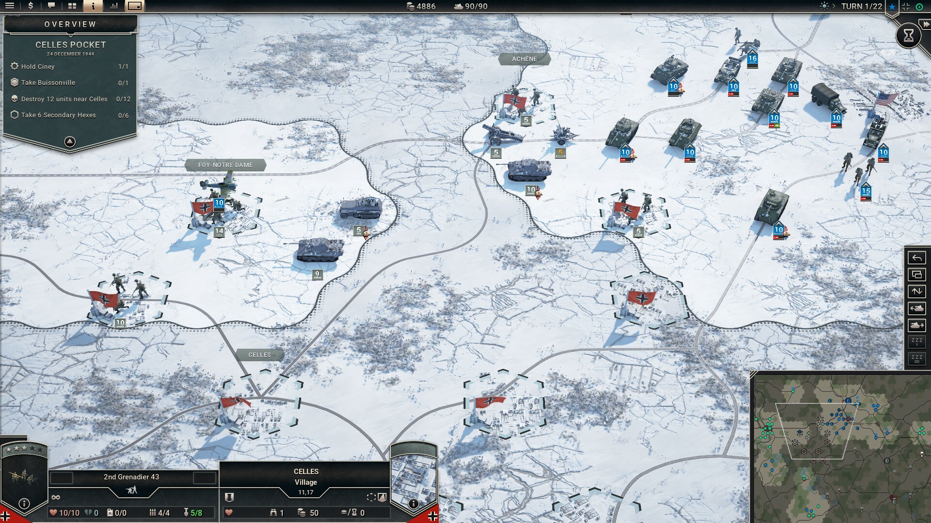 Panzer Corps 2: Frontlines - Bulge #2