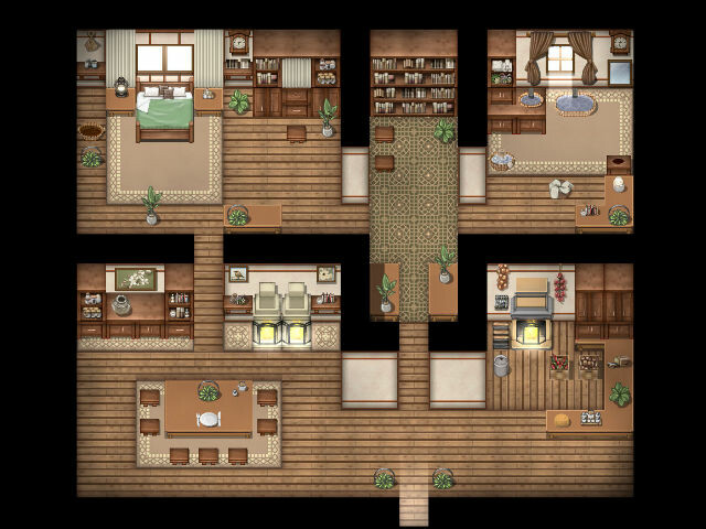 RPG Maker MZ - KR Everyday Town Tileset #10