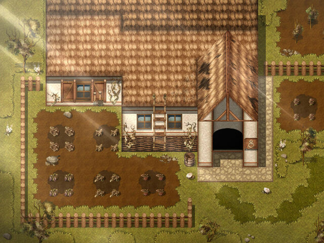 RPG Maker MZ - KR Everyday Town Tileset #3