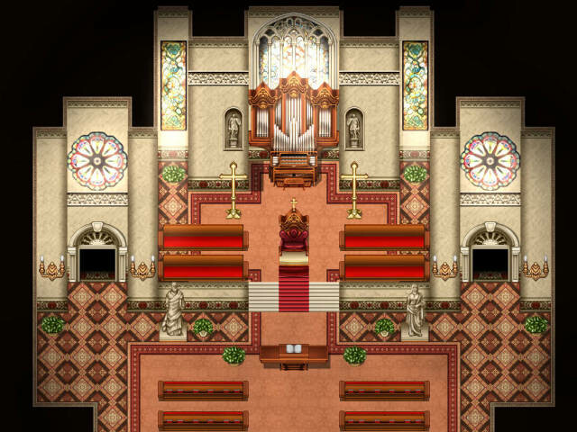 RPG Maker MZ - KR Holy Saints Cathedral Tileset #0