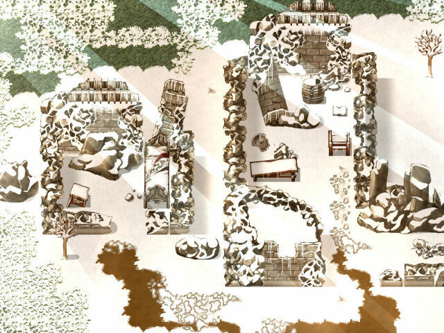 RPG Maker MZ - KR Snow Castle Tileset #11