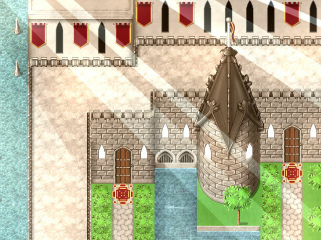 RPG Maker MZ - KR Royal Fortress Tileset #7