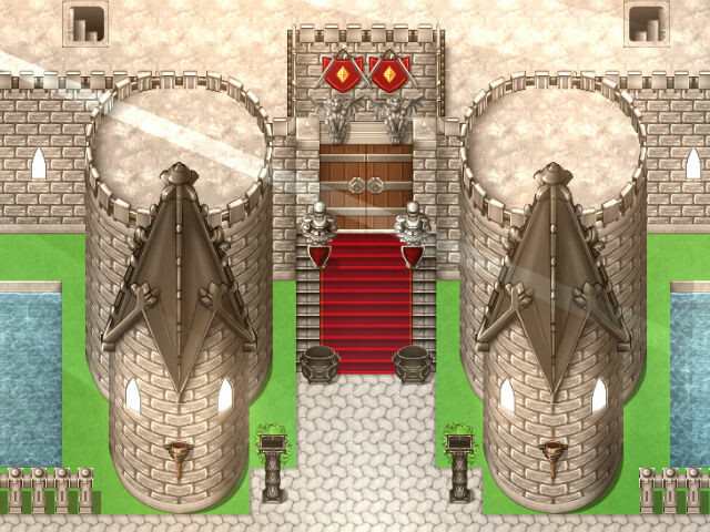 RPG Maker MZ - KR Royal Fortress Tileset #8