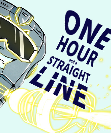 One Hour And A Straight Line