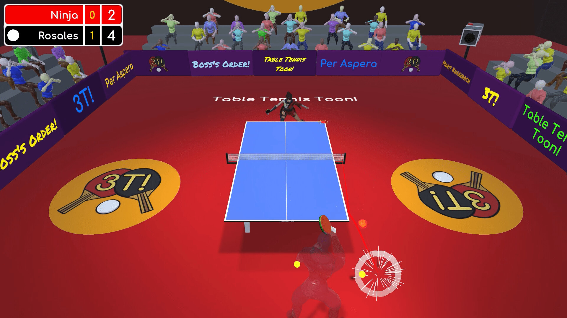 Table Tennis Toon! screenshot 1