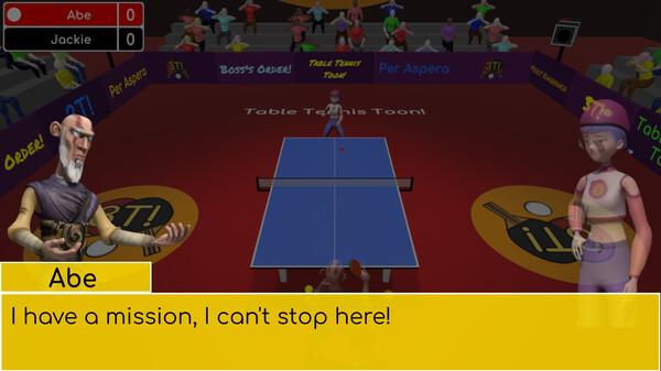 Table Tennis Toon! game for Linux 1