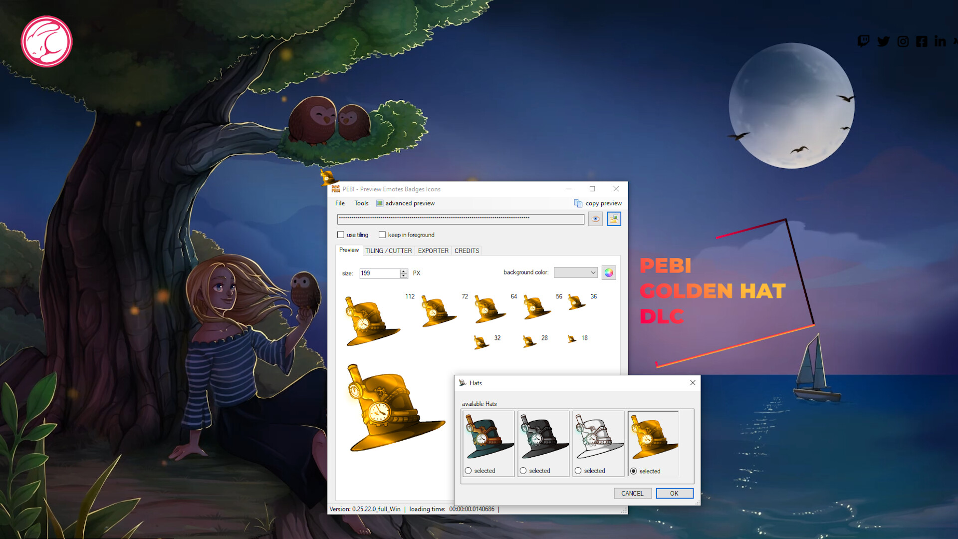 PEBI - GOLDEN HAT #3