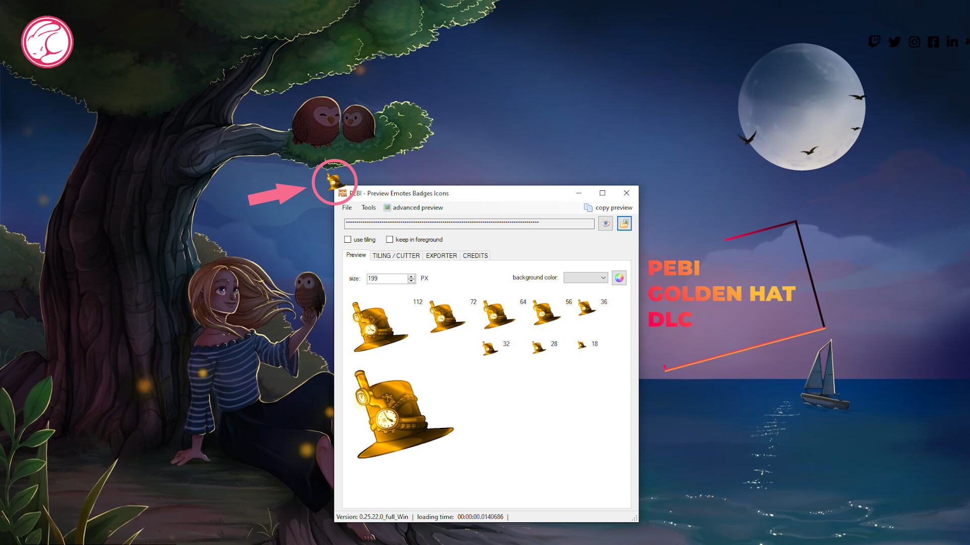 PEBI - GOLDEN HAT #4