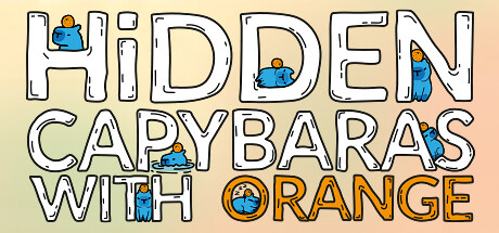 Hidden Capybaras with Orange