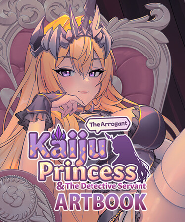The Arrogant Kaiju Princess and The Detective Servant Artbook