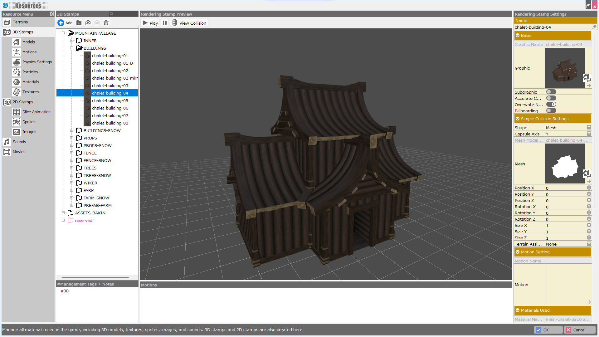RPG Developer Bakin Mountain Village Pack screenshot screenshot 4
