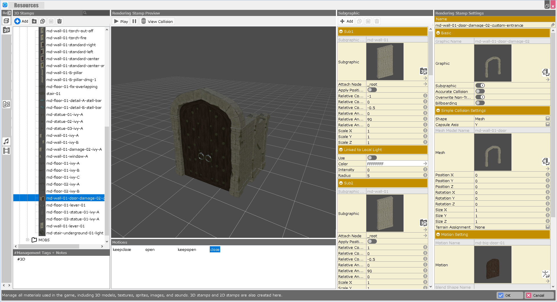 RPG Developer Bakin Dungeon Kit Pack #6