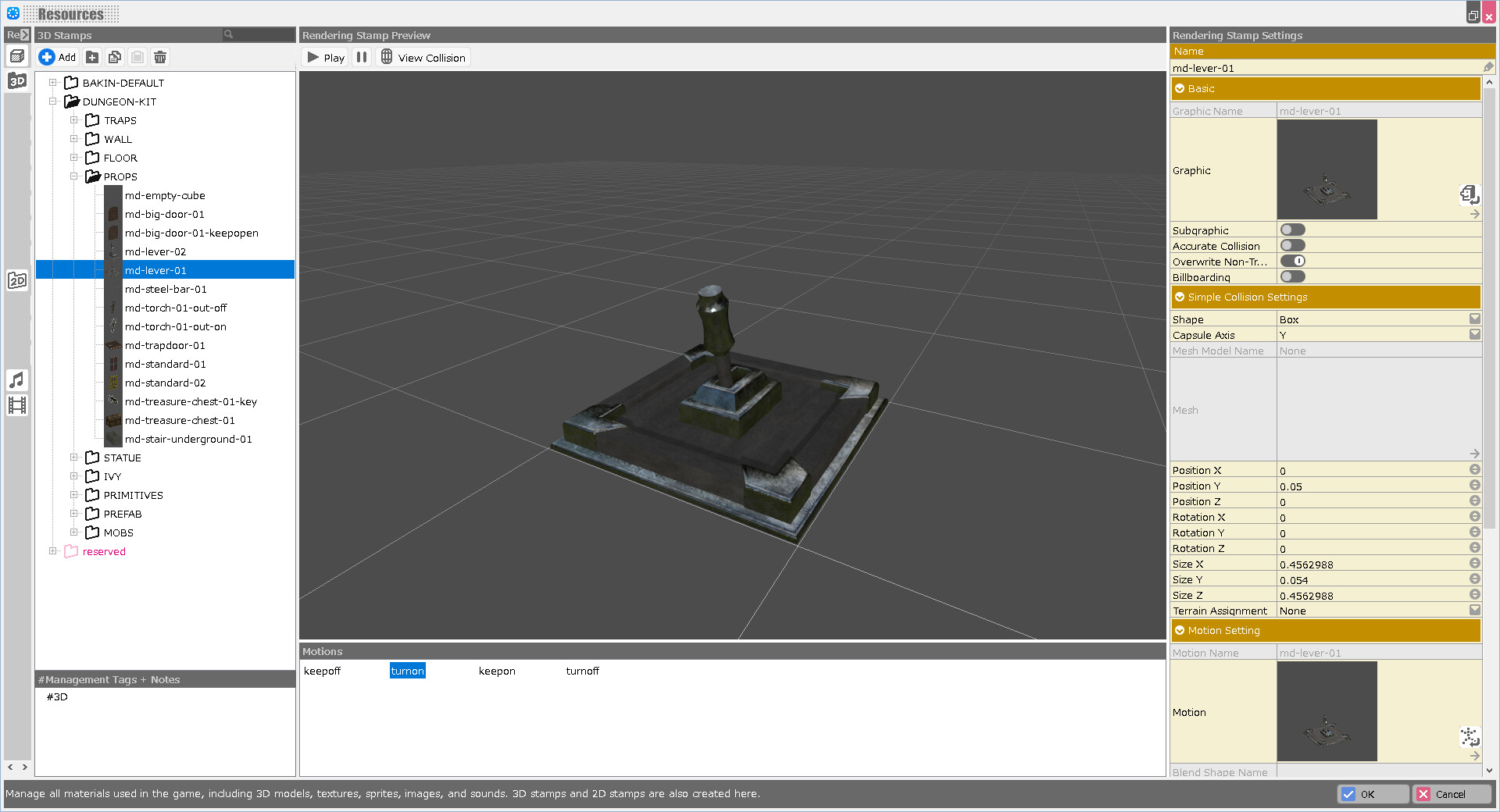 RPG Developer Bakin Dungeon Kit Pack #12