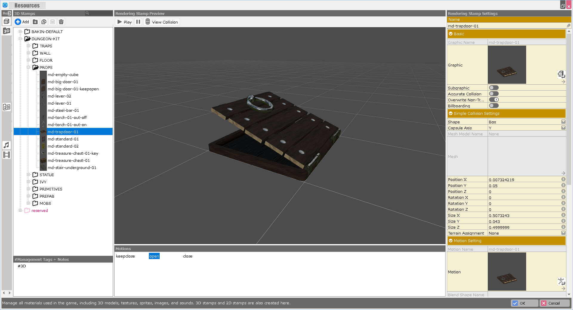 RPG Developer Bakin Dungeon Kit Pack #8