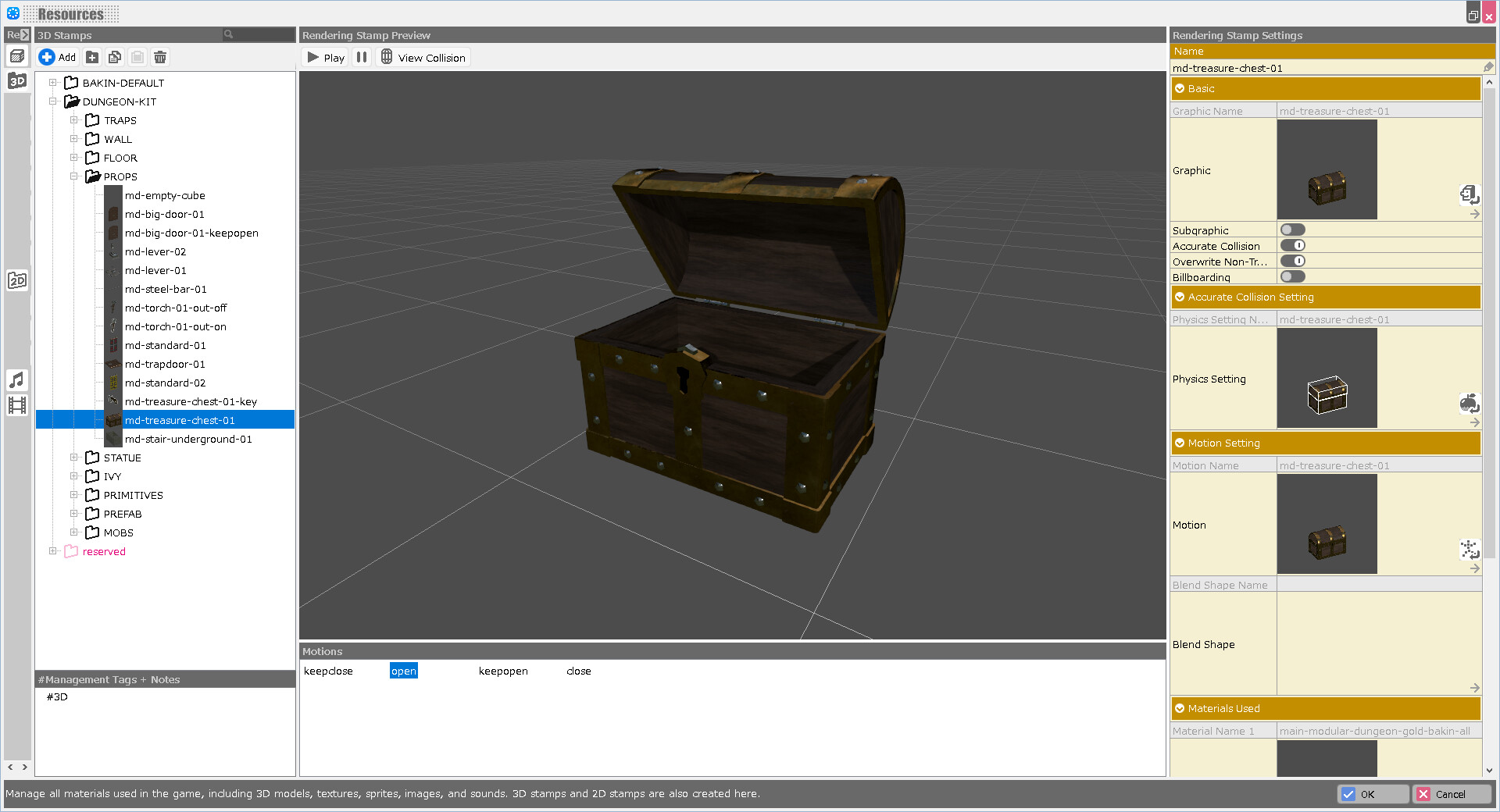 RPG Developer Bakin Dungeon Kit Pack #9