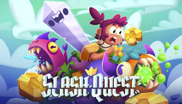 Capsule image of "Slash Quest" which used RoboStreamer for Steam Broadcasting