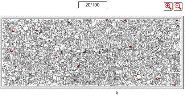 SEARCH ALL - SNAILS game for Linux 1