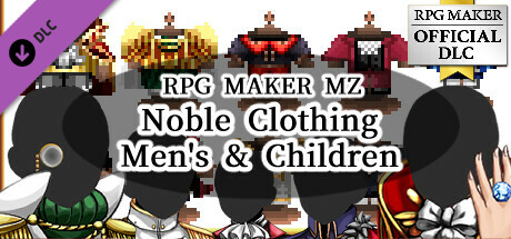 RPG Maker MZ - Noble Clothing Men's and Children banner