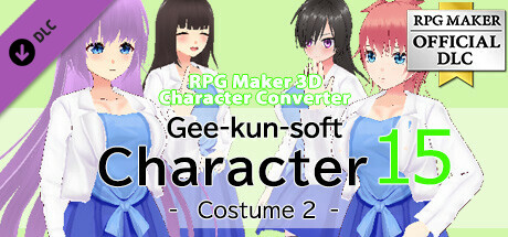 RPG Maker 3D Character Converter - Gee-kun-soft character 15 costume 2 banner image