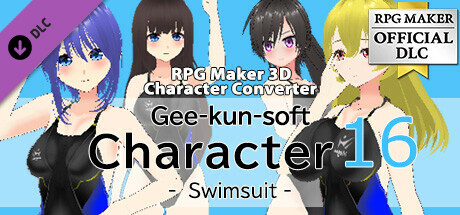 RPG Maker 3D Character Converter - Gee-kun-soft character 16 Swimsuit banner image